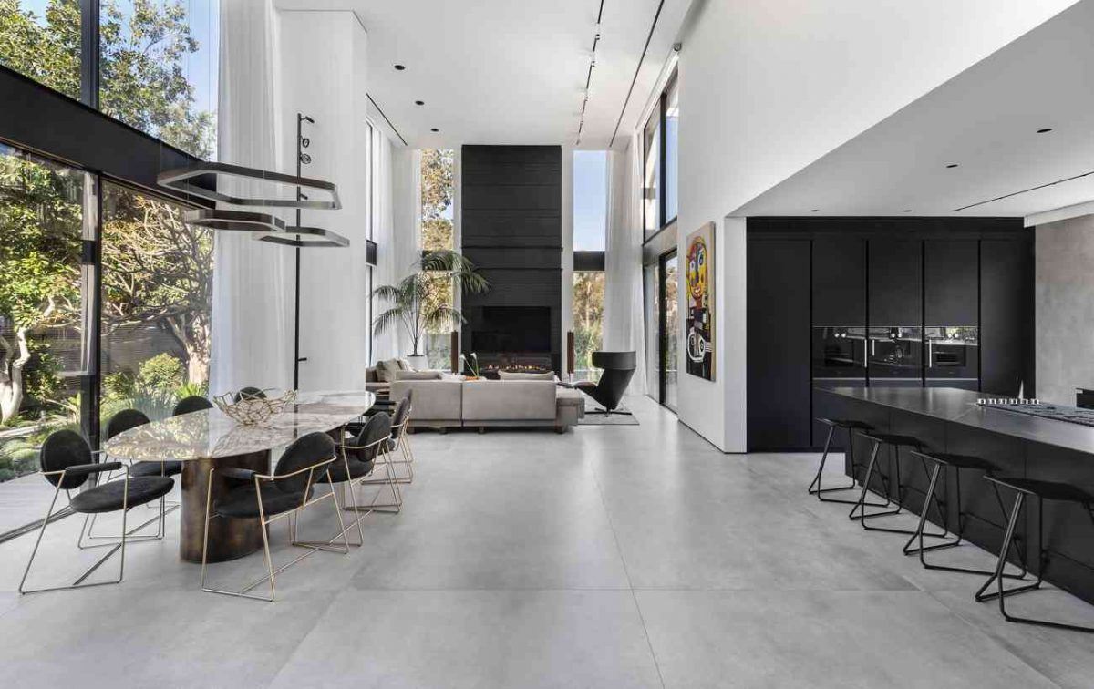 Simoene Architects Ltd – Central Israel תאורת חלל הבית ביצוע של קמחי דורי